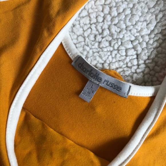 NOT FOR SALE RIGHT NOW!
Yellow/Mustard Charlotte Russe Bodysuit. Size L - Picture 8 of 8